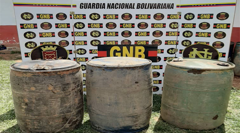 GNB incautó un total de 1.700 litros de combustible en diferentes procedimientos en Bolívar