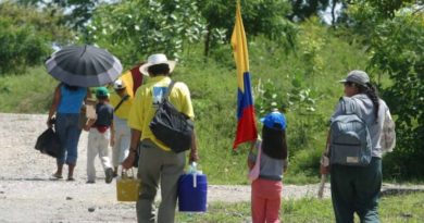 Instituto de Estudios para la Paz alerta sobre aumento progresivo de desplazados en Colombia