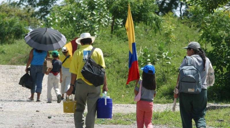 Instituto de Estudios para la Paz alerta sobre aumento progresivo de desplazados en Colombia