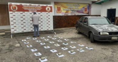 GNB incauntan 31 envoltorios de marihuana en estado Trujillo