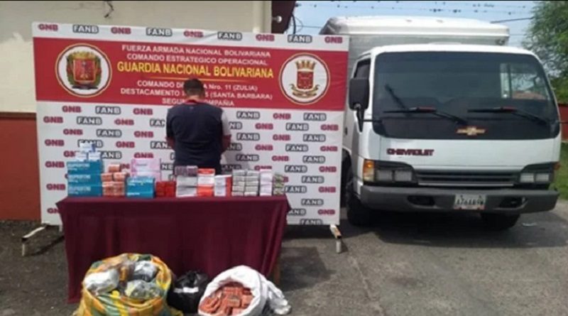 GNB detiene a sujeto por contrabando de medicamentos en Zulia