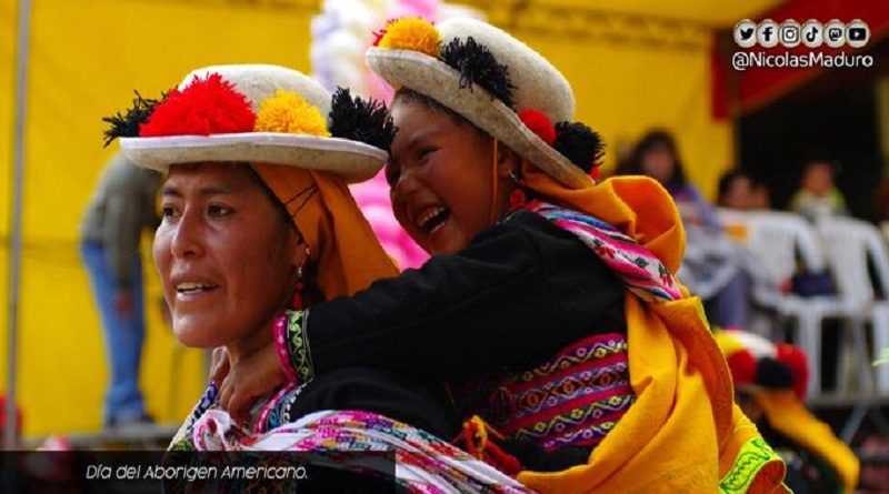 Venezuela conmemora el Día del Aborigen Americano dignos herederos de la fuerza y resistencia
