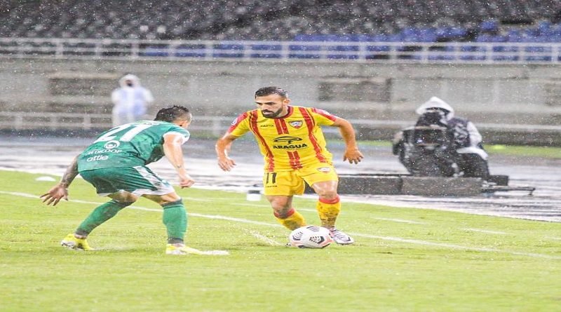 Aragua cayó derrotado 1-2 ante Equidad de Colombia en la Copa Sudamericana