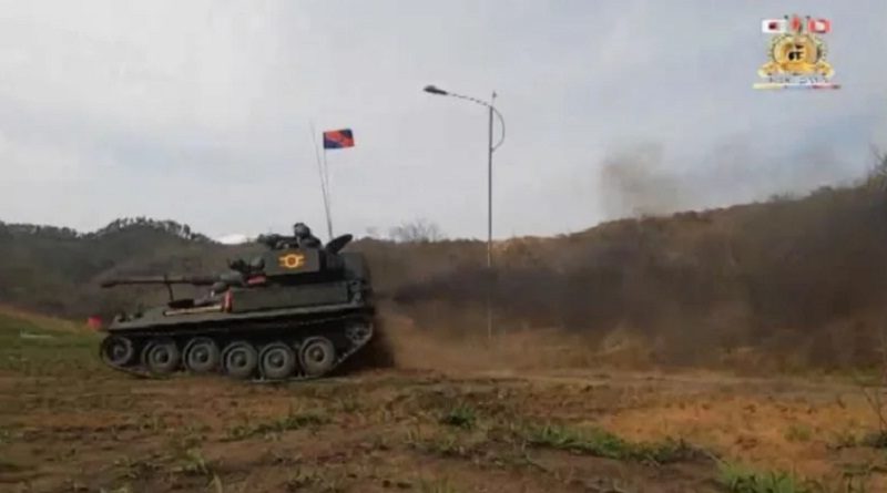Ejército Bolivariano realizó pruebas de los tanques Scorpion C-90