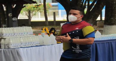 Entregan insumos médicos y de bioseguridad a jefes de Brigadas de Desinfección y Prevención contra la COVID-19 en Charallave
