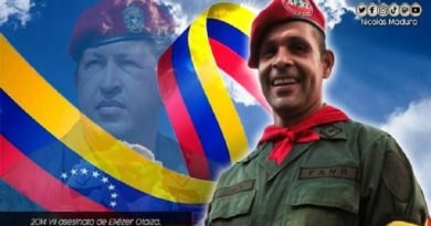 Venezuela recuerda 7 años del asesinato de Eliézer Otaiza compañero abnegado y dispuesto a defender las causas del pueblo