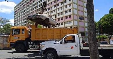 Plan Chatarra activo en las 22 parroquias de Caracas para la recuperación de espacios