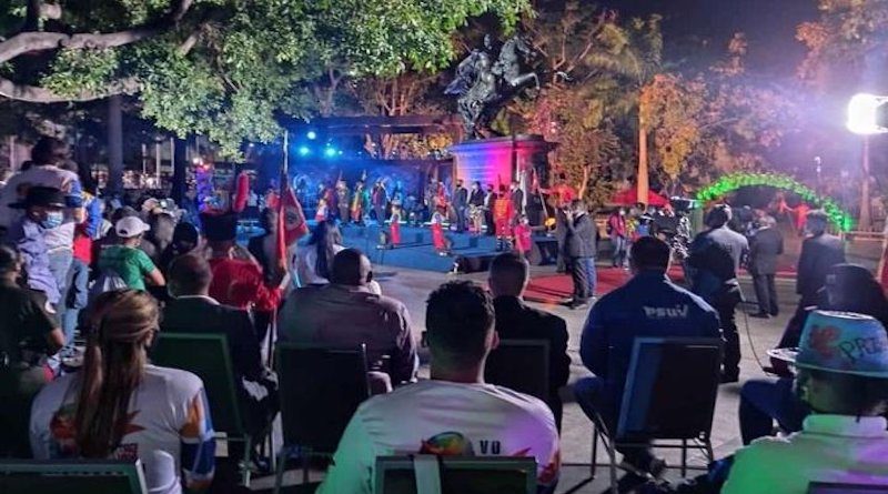 Desde Plaza Bolívar de Caracas | Antorcha Libertaria y Bolivariana se encendió para recorrer a Venezuela rumbo a los 200 años de la Batalla de Carabobo