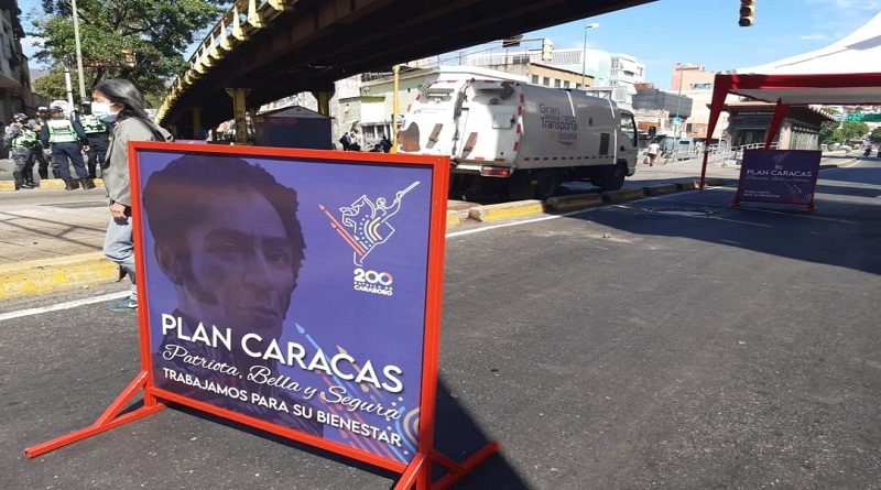 Plan Caracas, Patriota, Bella y Segura | Rehabilitan calles y arterias viales de la parroquia Santa Rosalía en Caracas