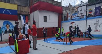 Movimiento por la Paz y la Vida inaugura cancha deportiva en parroquia La Pastora Caracas