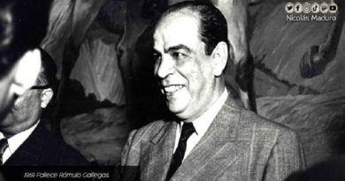 Venezuela conmemora los 52 años de la desaparición física del maestro Rómulo Gallegos