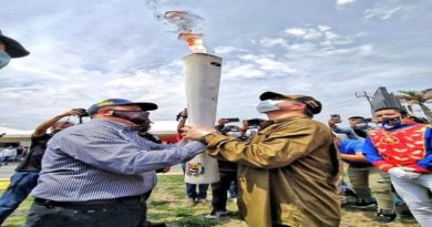RUTA FUEGO PATRIO | Antorcha Libertaria y Bolivariana llega a Valencia con gran significado de defensa de la patria