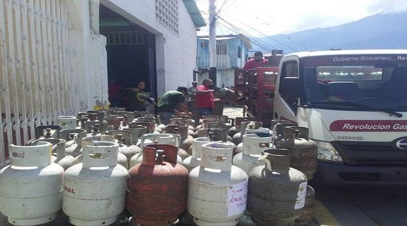 Distribuyen 621.784 litros de gas en beneficio de 13.874 familias en Mérida
