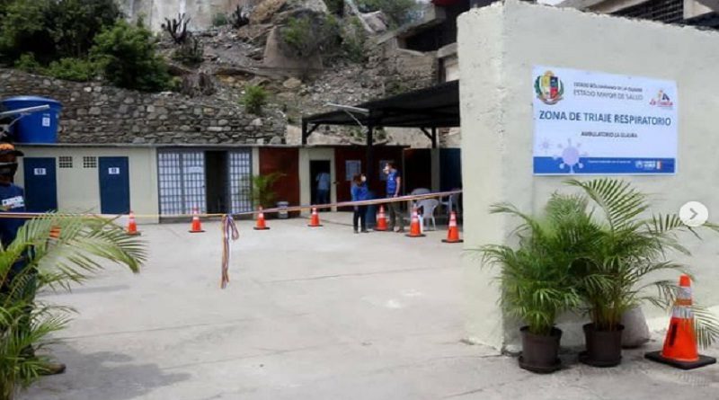 Instalan Zona de Triaje Respiratorio en el estado La Guaira para la atención de 18 mil ciudadanos al mes