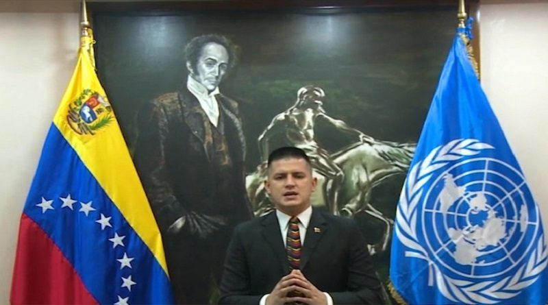 Venezuela ratifica ante ONU compromiso de promover a los jóvenes como agentes por excelencia para la transformación social