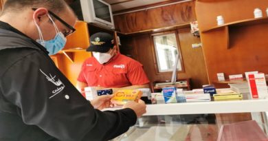 Representantes del Ministerio de Comercio inspeccionan establecimientos comerciales, farmacias y laboratorios en Irapa estado Sucre