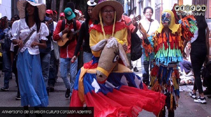 Misión Cultura Adentro en 13 años continua rescatando y promocionando a diversidad  y los valores a través de las distintas expresiones artísticas