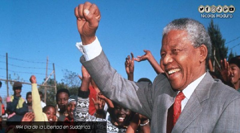 Venezuela conmemora y felicita al pueblo de Sudáfrica por el 27° aniversario del Día de su Libertad