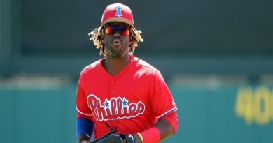 Odubel Herrera regresó a las Grandes Ligas con los Filis