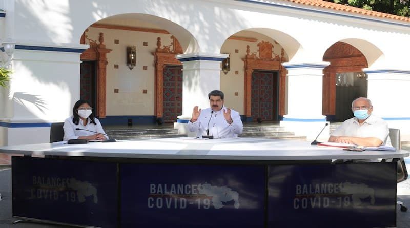 Presidente Maduro anuncia 7 días más de cuarentena radical para enfrentar la "mutante Bolsonaro" que incrementa contagios y víctimas en Venezuela