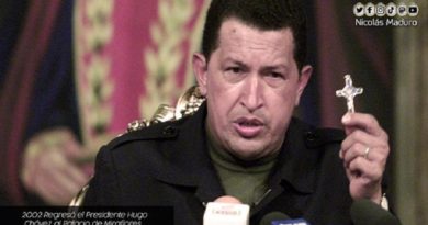 Jefe de Estado: ¡Volvió la Esperanza! ¡Volvió Chávez! consignas que anunciaban el regreso del líder de la Revolución