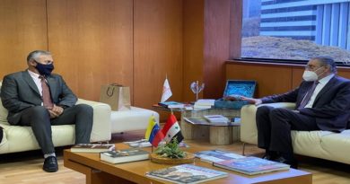 Venezuela y Siria profundizan acuerdos comércielas para reactivación del turismo