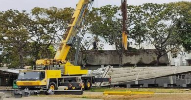 Gobierno Nacional inspecciona trabajos de desmontaje del techo del pasillo 5 de la UCV