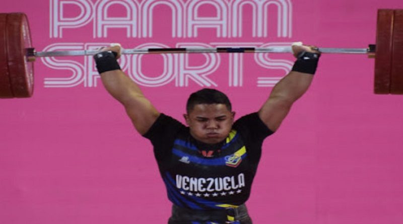 El atleta venezolano, Keydomar Vallenilla se alzó con la medalla de Bronce en el Panamericano de Mayores de levantamiento de pesas en los 96 kg que se realiza en el Pabellón José Joaquín Puello, en República Dominicana, reseñaron medios deportivos.