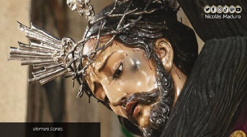 Jefe de Estado: Este viernes santo enaltecemos a Jesús pedimos por la paz y sanación de la humanidad