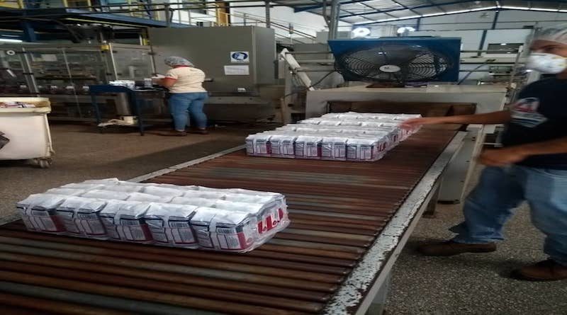 Clase Obrera de Café Fama de América Planta Valencia impulsa la producción pese al bloqueo económico y la pandemia 