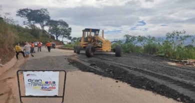 Protectorado del Táchira avanza en trabajos de rehabilitación de la carretera Trasandina