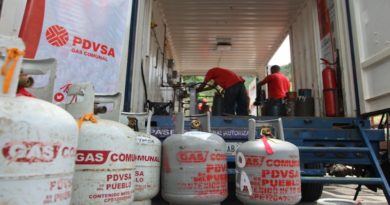 Plan de Saturación de Gas Comunal atenderá a 127 mil familias de la parroquia Sucre de Caracas