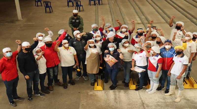 Clase Obrera de la Empresa Alimer 1 consolida el encadenamiento productivo para el fortalecimiento económico del estado Mérida