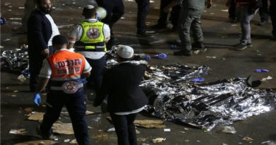 Estampida humana deja al menos 44 muertos en Israel