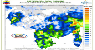 Este domingo se registra nubosidad parcial con algunas lluvias en varios estados del país