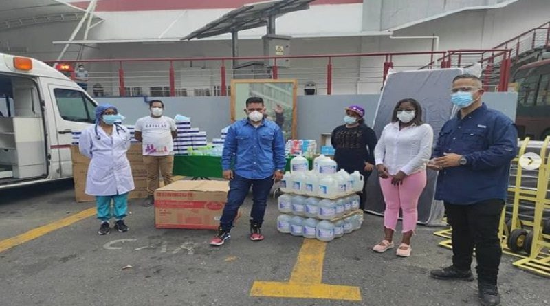 GDC dotó de insumos médicos a CDI, Hoteles Centinelas y el Hospital Campaña del Poliedro de Caracas para la lucha contra la COVID-19