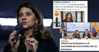 @mluciaramirez | ¿La Vicepresidenta de Iván Duque con un hermano narcotraficante ahora acusa a Venezuela de apoyo al narcotráfico colombiano?