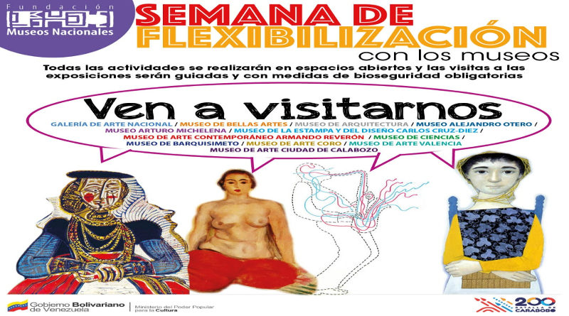 Museos activan nueva oferta de servicios para semana de flexibilización