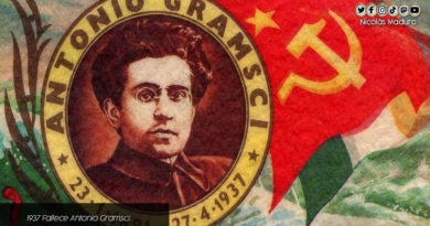 Presidente Maduro conmemora 84 años de partida física del revolucionario y teórico italiano Antonio Gramsci