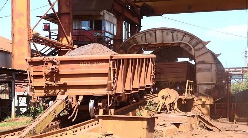 Clase obrera trabajadora impulsa la producción mineral de hierro y alcanza 679.857 ton