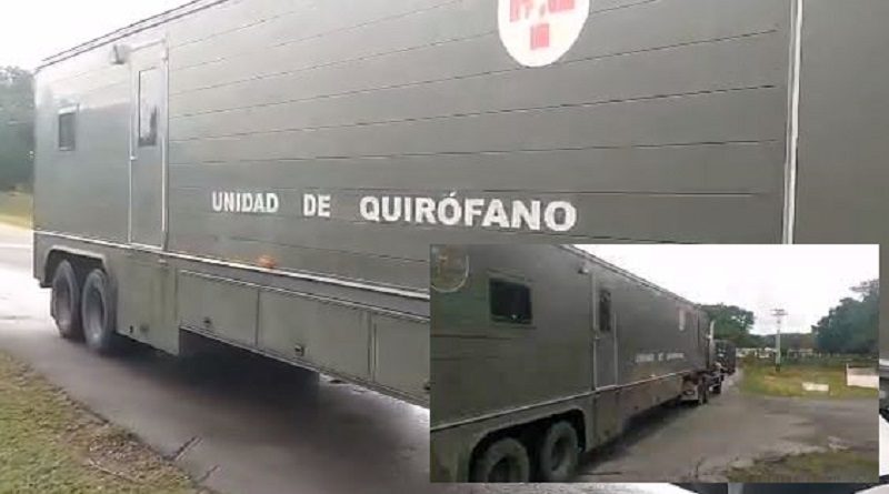 FANB despliega Hospital Quirúrgico Móvil de Campaña en Apure para garantizar atención médica a combatientes de Escudo Bolivariano 2021