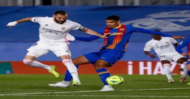 Real Madrid venció 2-1 al Barcelona y es el nuevo líder de la Liga española