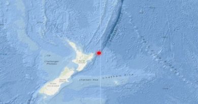 Sismo de magnitud 6.0 sin reporte de daños ni alertas de tsunami al norte de Nueva Zelanda