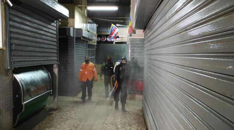 Trazan dos rutas en Caracas para jornadas de desinfección contra la COVID-19