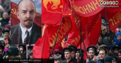 Venezuela conmemora los 151 años del natalicio del líder de la Revolución Bolchevique, Vladimir Ilich Ulianov