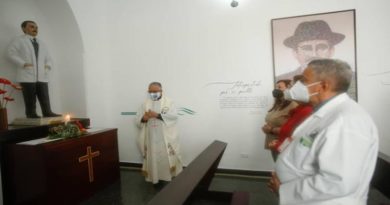 Inaugurada Capilla del Dr. José Gregorio Hernández en el Hospital Vargas