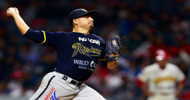 Relevista norteamericano Brandon Quintero es el primer importado de Navegantes del Magallanes
