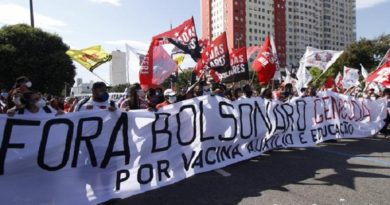 POR LA VIDA | Multitudinarias protestas en Brasil contra Bolsonaro: "Fora Bolsovirus”