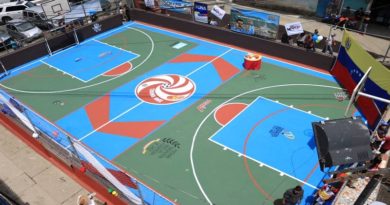 Movimiento por la Paz y la Vida inaugura cancha deportiva en parroquia El Recreo de Caracas