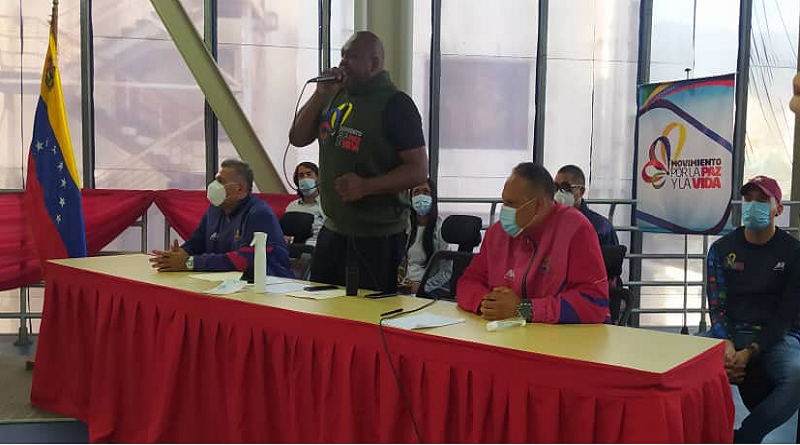 Realizan encuentro con trabajadores del Movimiento por la Paz y la Vida para afinar estrategias a la juventud venezolana